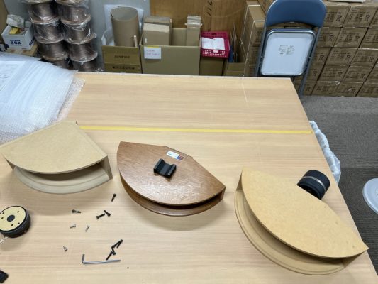 ウッドホーン搭載フロントロードホーンスピーカー 自作ウッドホーン搭載フロントロードホーンスピーカー