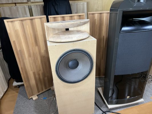 Z503-Woodhorn1 1インチフロントロードホーンキット開発 | 音